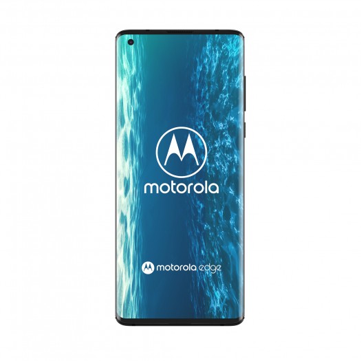 Die Frontkamera ist in einem Loch im Bildschirm verbaut. (Bild: Motorola)